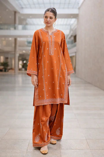 EMBROIDERY LAWN 2PC BY HALEEMA -HP656-