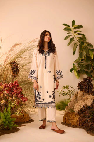 EMBROIDERY LAWN 2PC BY HALEEMA -HP444-