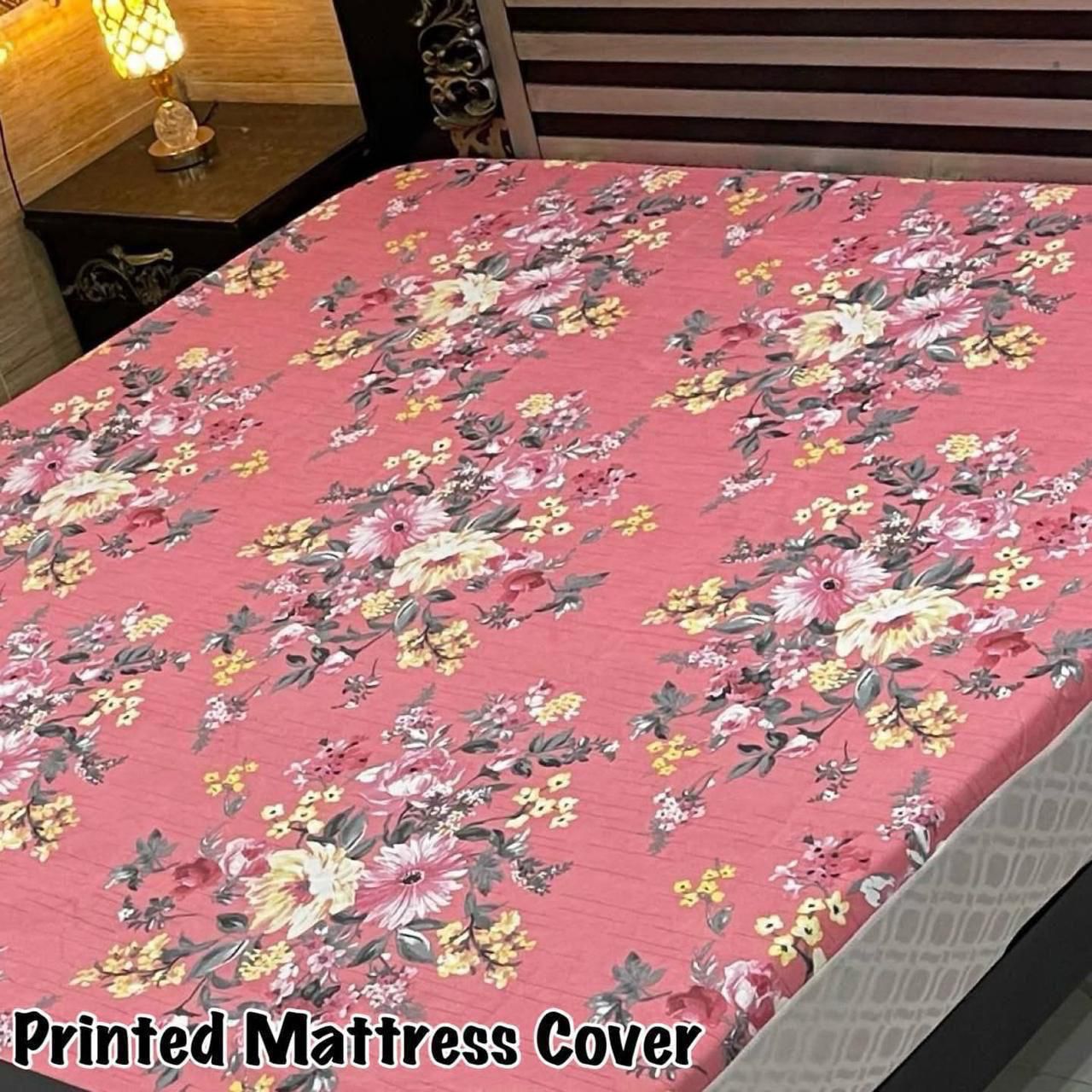 King Size Printed Mattress Covers