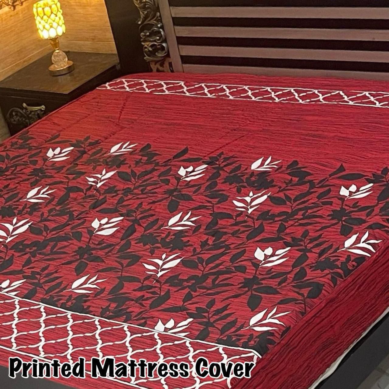 King Size Printed Mattress Covers