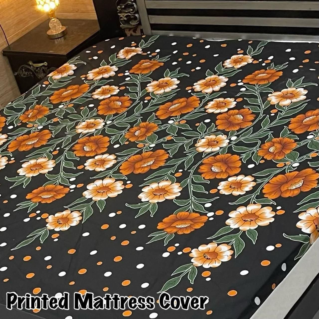 King Size Printed Mattress Covers