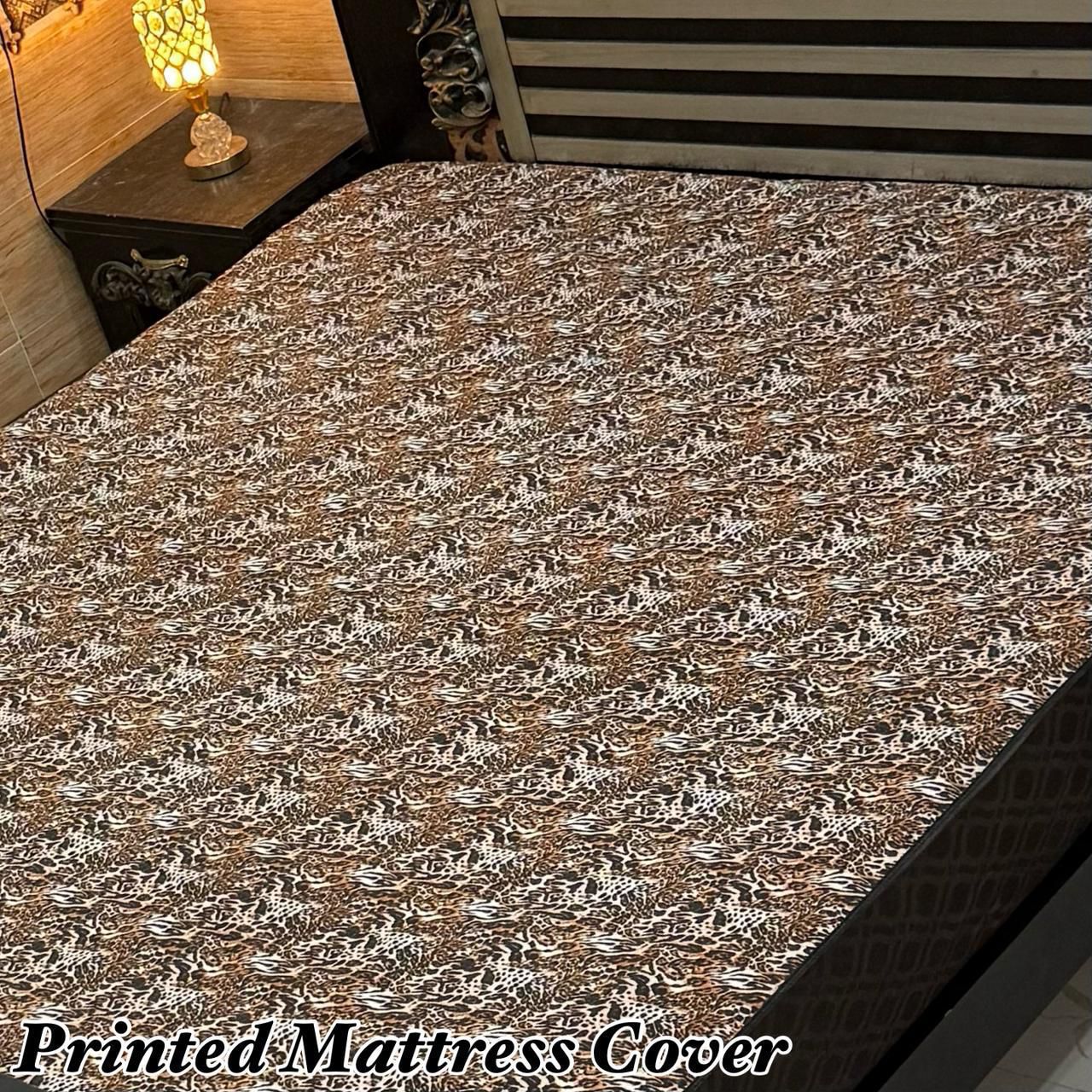 King Size Printed Mattress Covers