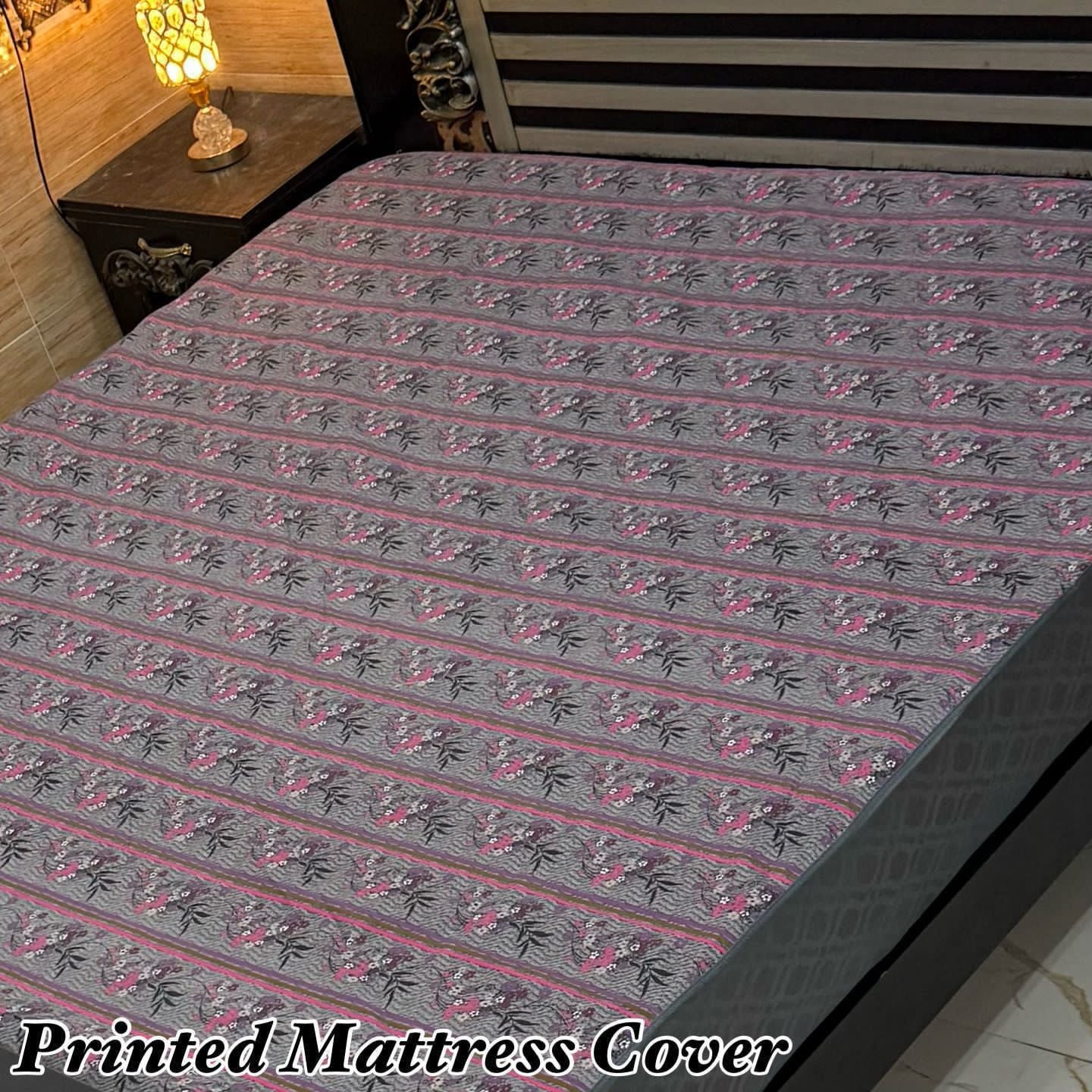 King Size Printed Mattress Covers