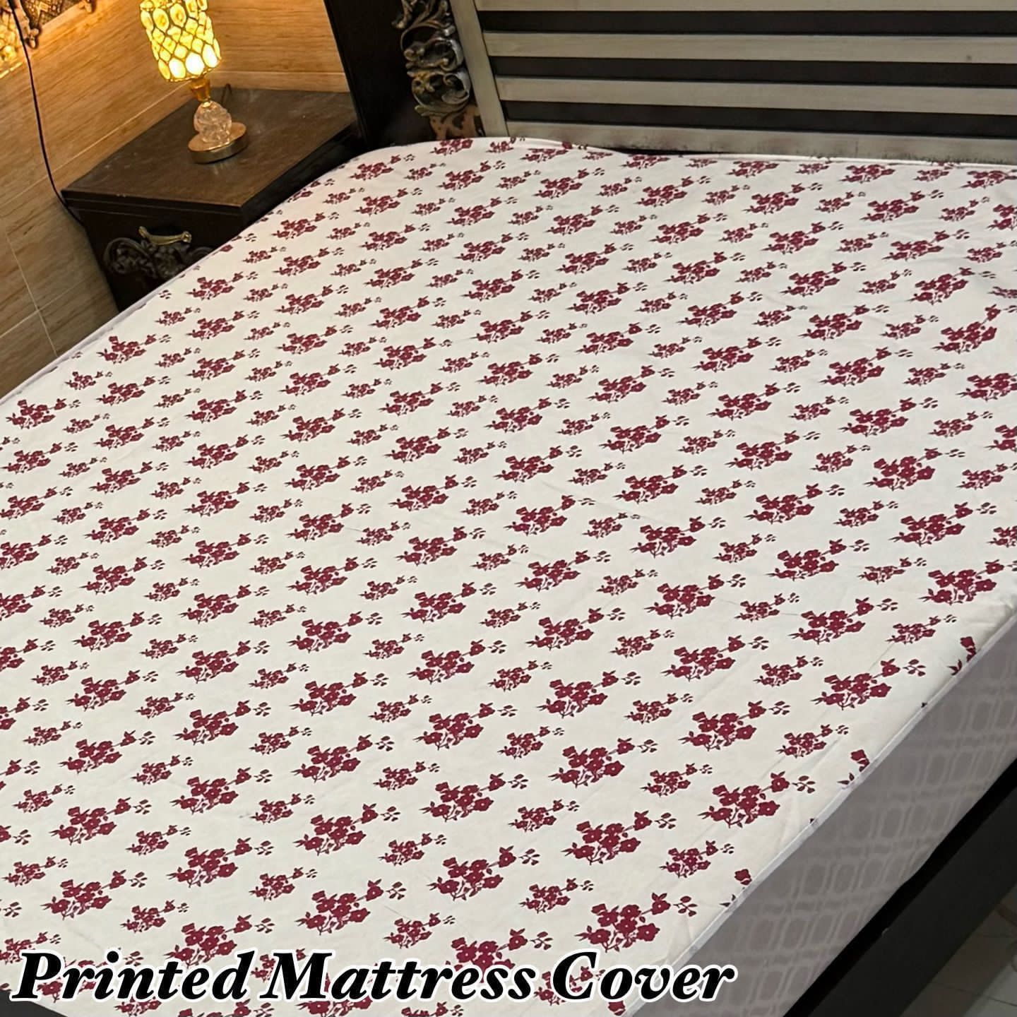 King Size Printed Mattress Covers