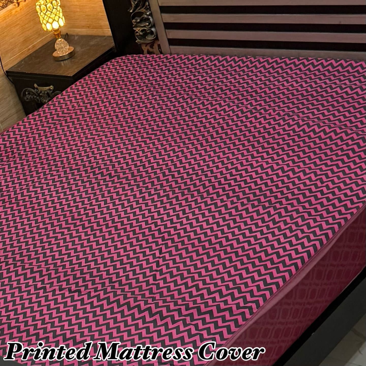 King Size Printed Mattress Covers