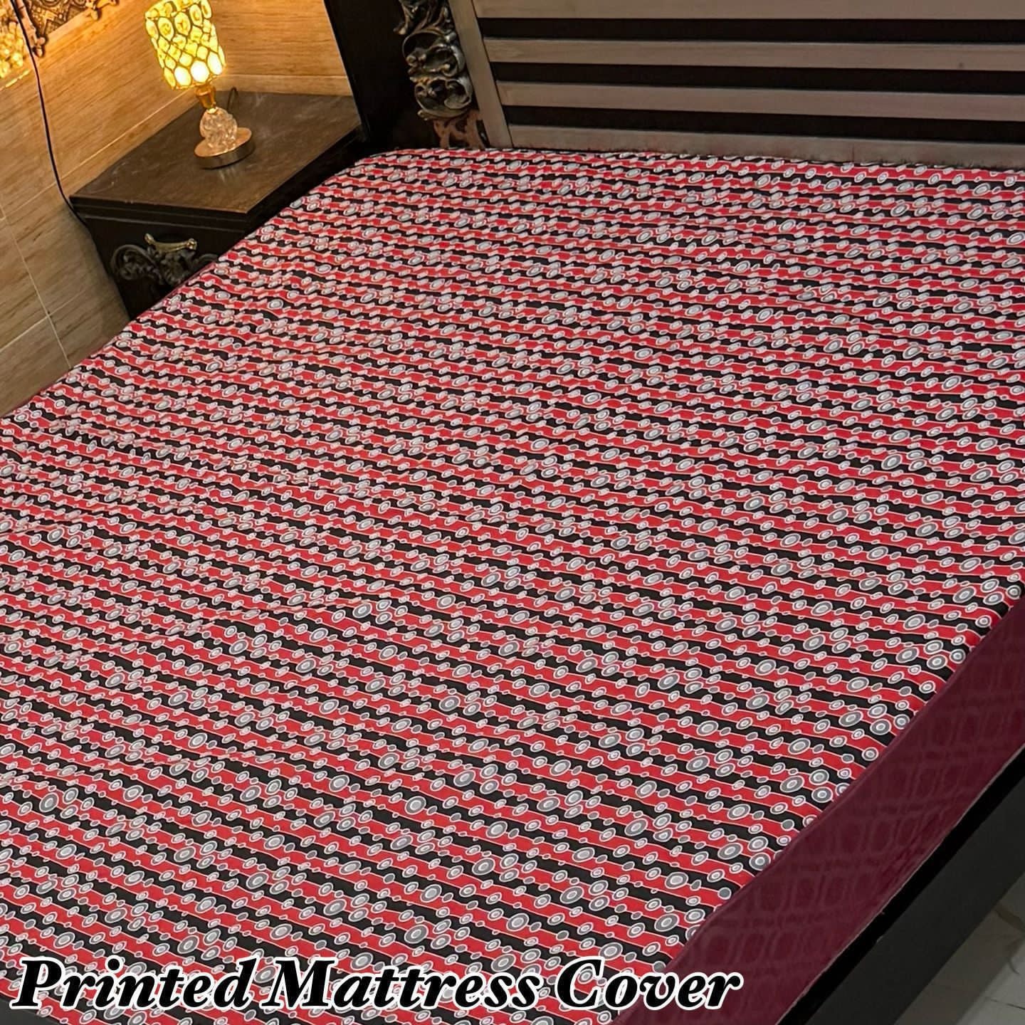 King Size Printed Mattress Covers