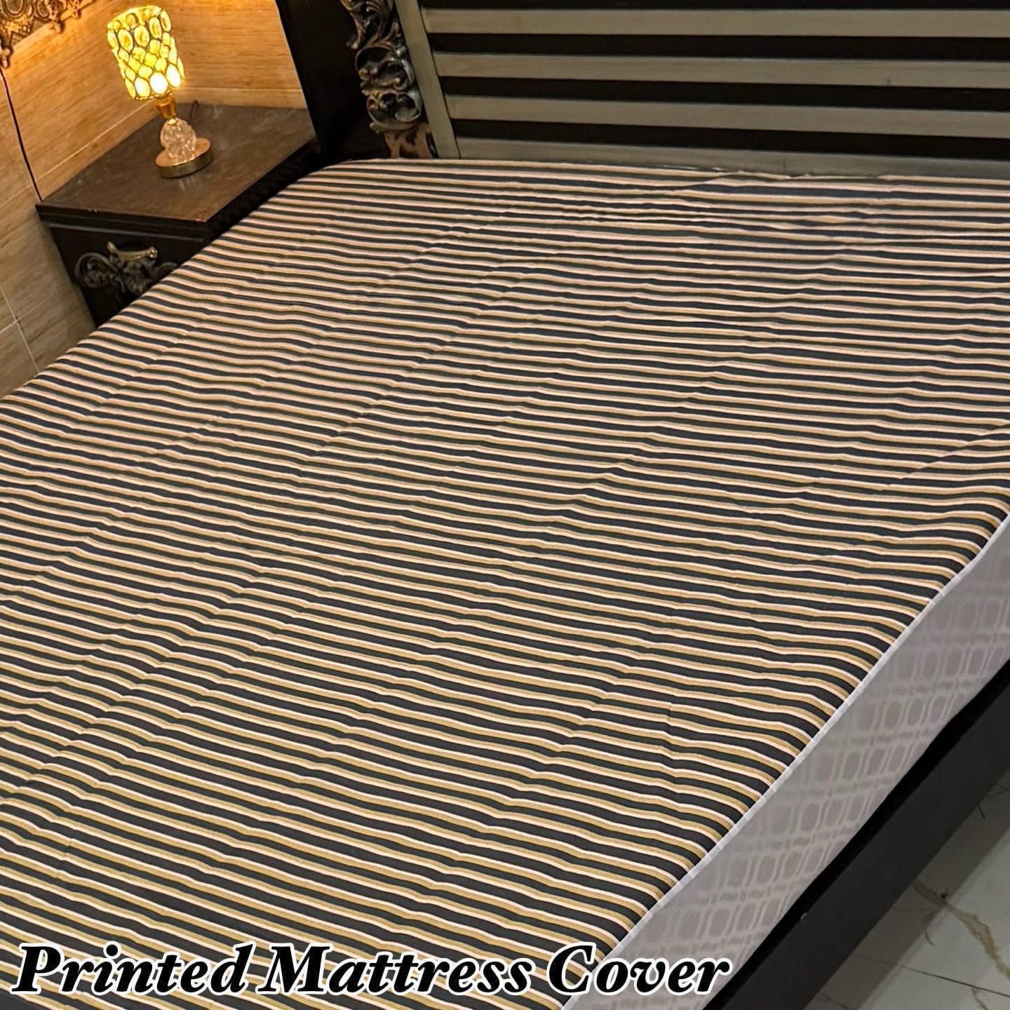 King Size Printed Mattress Covers