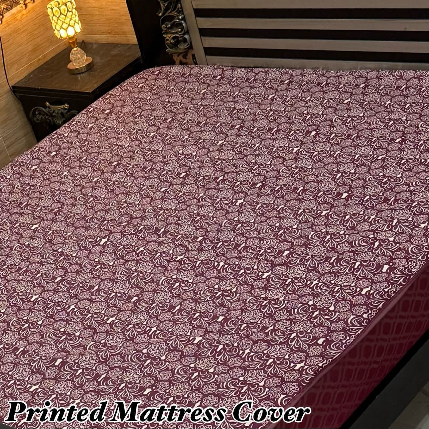 King Size Printed Mattress Covers