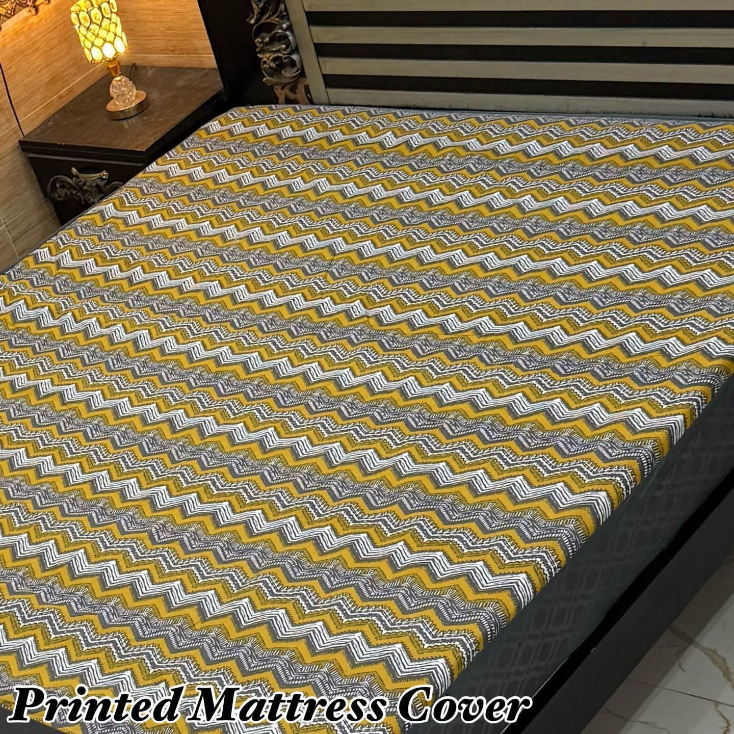 King Size Printed Mattress Covers