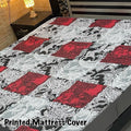 King Size Printed Mattress Covers
