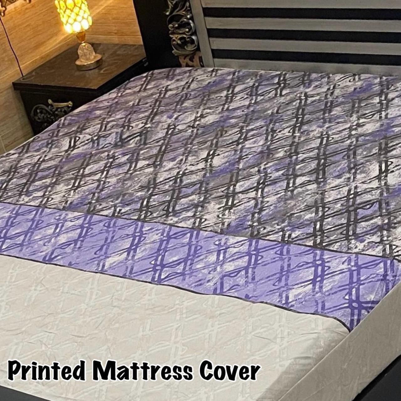 King Size Printed Mattress Covers