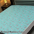 King Size Printed Mattress Covers