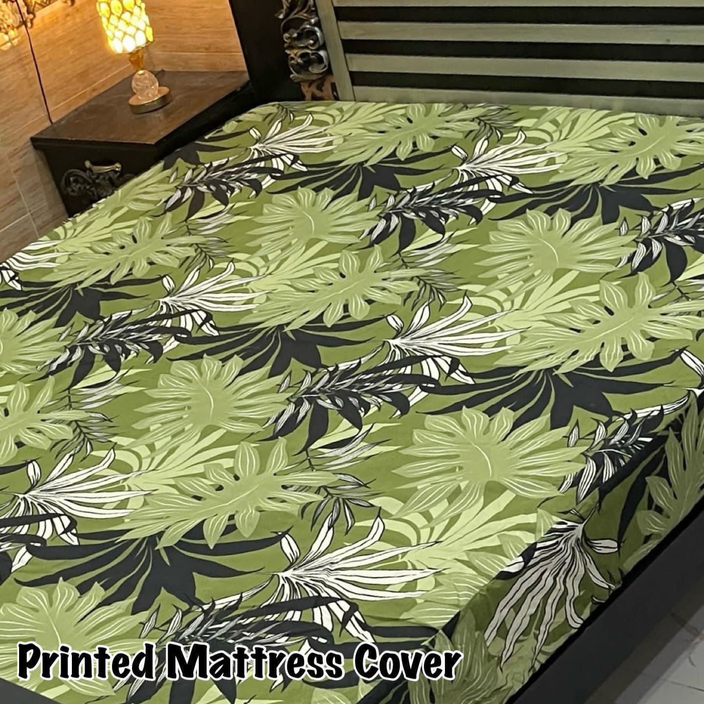 King Size Printed Mattress Covers