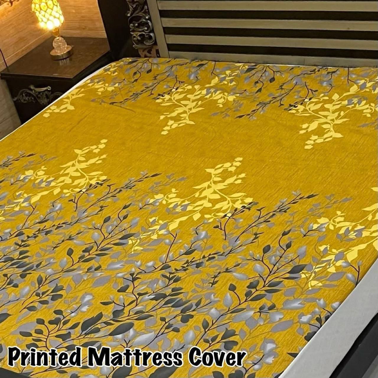 King Size Printed Mattress Covers