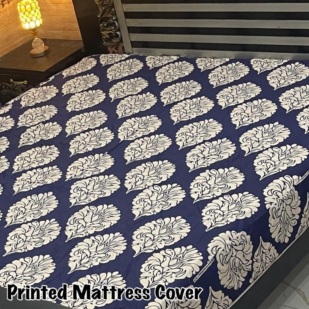King Size Printed Mattress Covers
