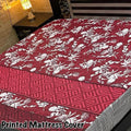 King Size Printed Mattress Covers