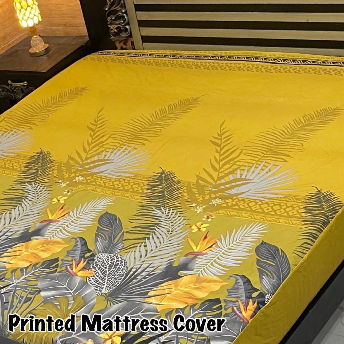 King Size Printed Mattress Covers