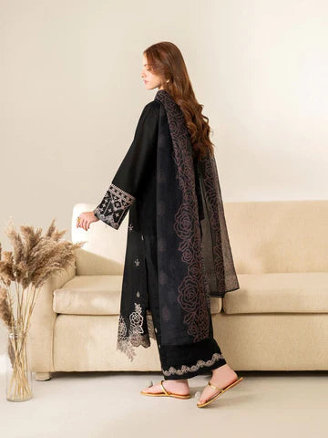 GARNET SUMMER LAWN EMBROIDERED 3PC - G01-